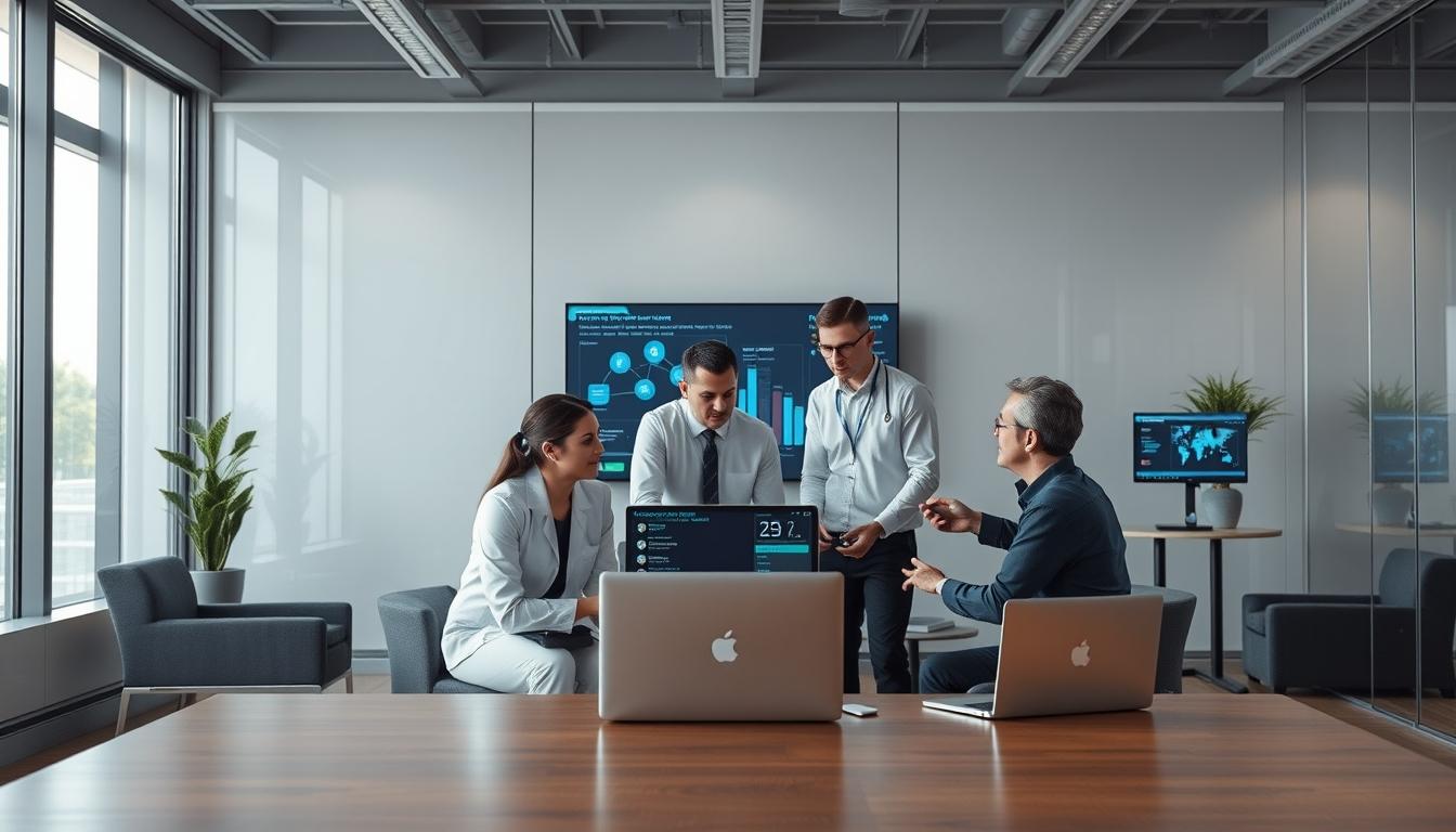 Enterprise software dashboards and business process automation